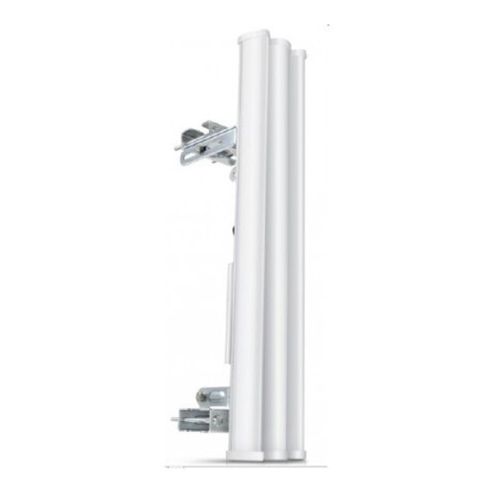 Antena sectoriala Ubiquiti AM-5G20-90 airMAX, antena wireless 5GHz cu amplificare 20dBi, antena directionala profesionala pentru statii de baza, retele WiFi outdoor, conexiuni punct-multipunct si transmisie de date de mare viteza pe distante lungi