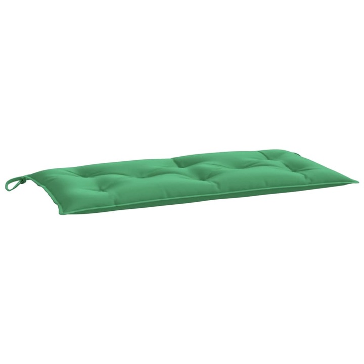 Perna banca de gradina vidaXL, verde, 110x50x7 cm, material oxford, 1.5 Kg