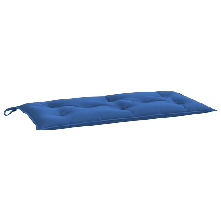 Perna banca de gradina vidaXL, albastru, 110x50x7 cm, material oxford, 1.5 Kg