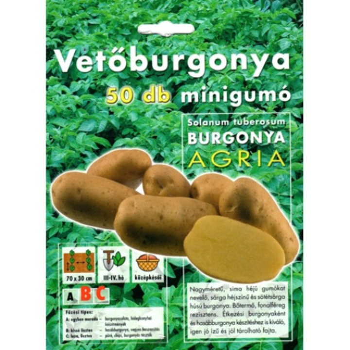 Cartofi de samanta albi Agria 10 kg / sac