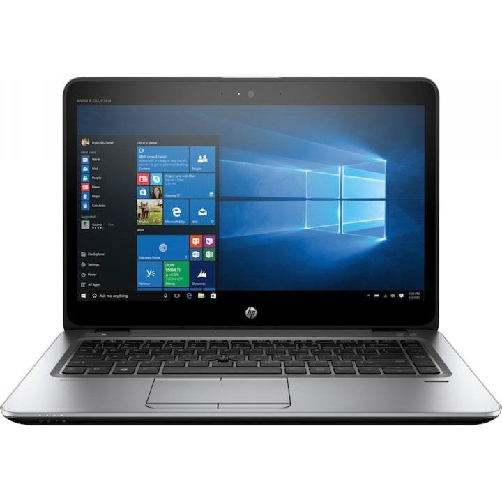 Лаптоп HP EliteBook 840 G3 с процесор Intel® Core™ i5-6300U 2,40 GHz, Skylake, 14", Full HD, 8GB, 256GB SSD, Intel HD Graphics 520, FPR, Microsoft Windows 10 Pro, сребрист