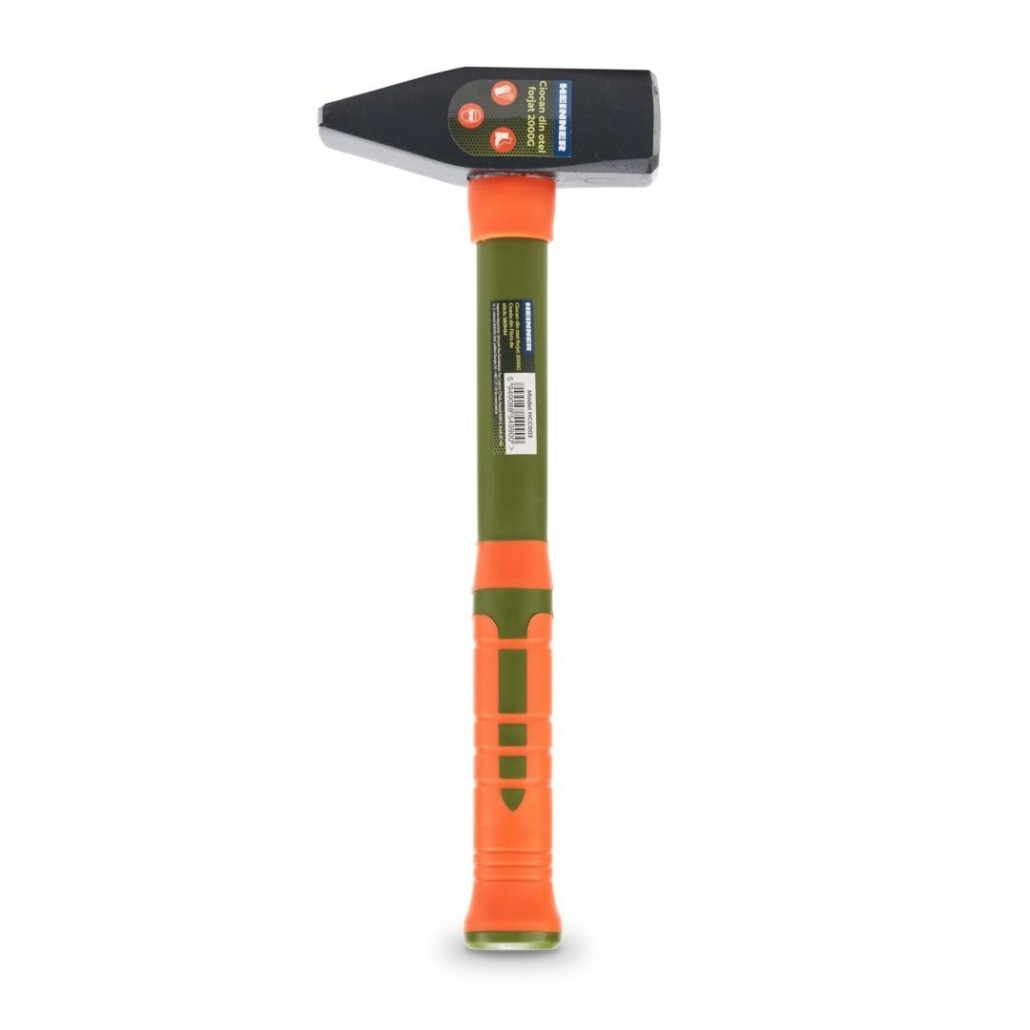 Ciocan Heinner HCC003, otel forjat, coada fibra sticla, 360 mm lungime, 2 kg