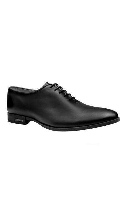 Pantofi barbati eleganti din piele naturala GKR71M, Negru
