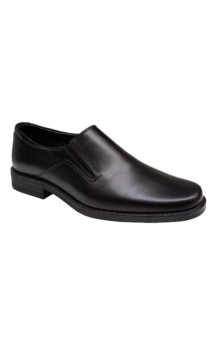 Pantofi barbati, eleganti, piele naturala GKR05, Negru