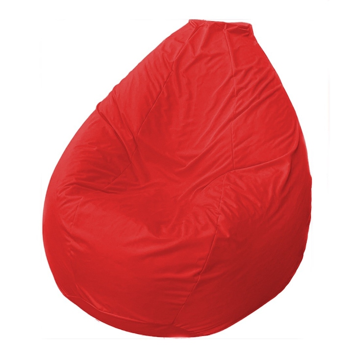 Fotoliu Bean Bag Puff Capinkata, para, 520 l., Rosu
