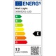 Aplica de perete cu LED, Toolight, Alb, 12 W, 1350 Lm, 6500 K Rece, Diametru 38 Cm, Pentru Baie Living Dormitor Hol