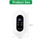 Légtisztító ózonnal, 5W, 100mg/h, 30 négyzetméteres felületig, LCD, 220V táp, fehér