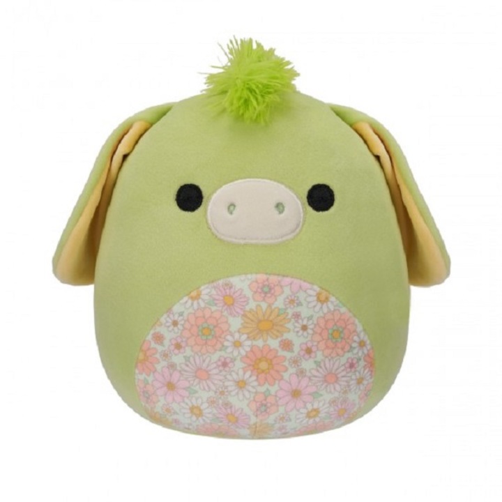 Jucarie de plus 19 cm, Magarus verde Juniper, Squishmallows