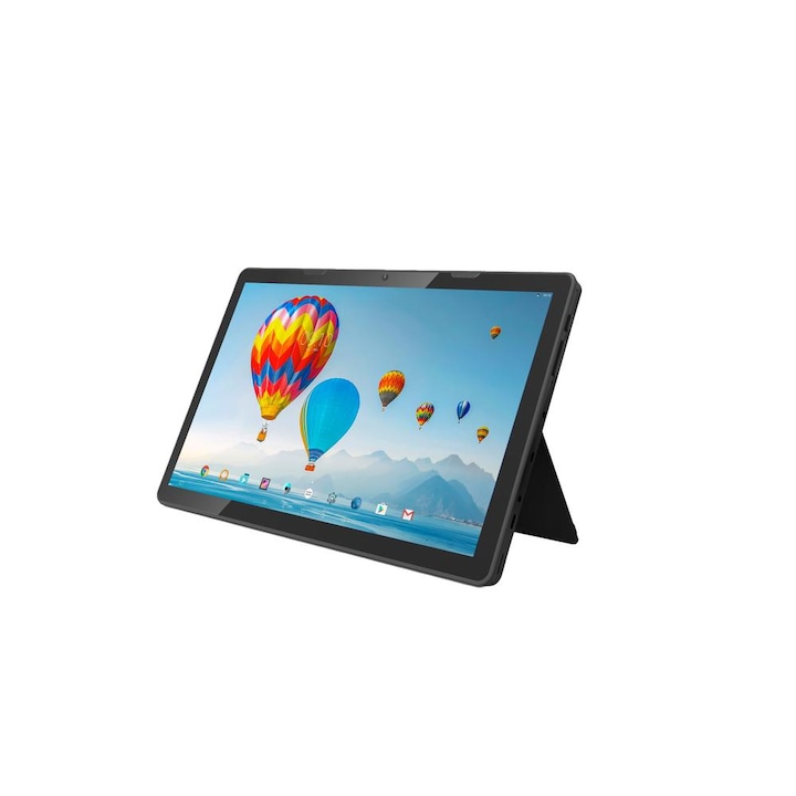 Таблет Xoro MegaPAD 1333 Pro, шестядрен процесор ARM Mali 1.6GHz, 13.3" FHD екран, 6GB DDR4 RAM, 128GB Flash, 2MP, Wi-Fi, Bluetooth, Android Black