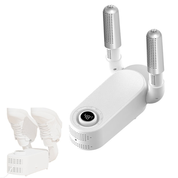 Uscator electric pentru incaltaminte, caciuli si manusi, portabil, eficient, inteligent