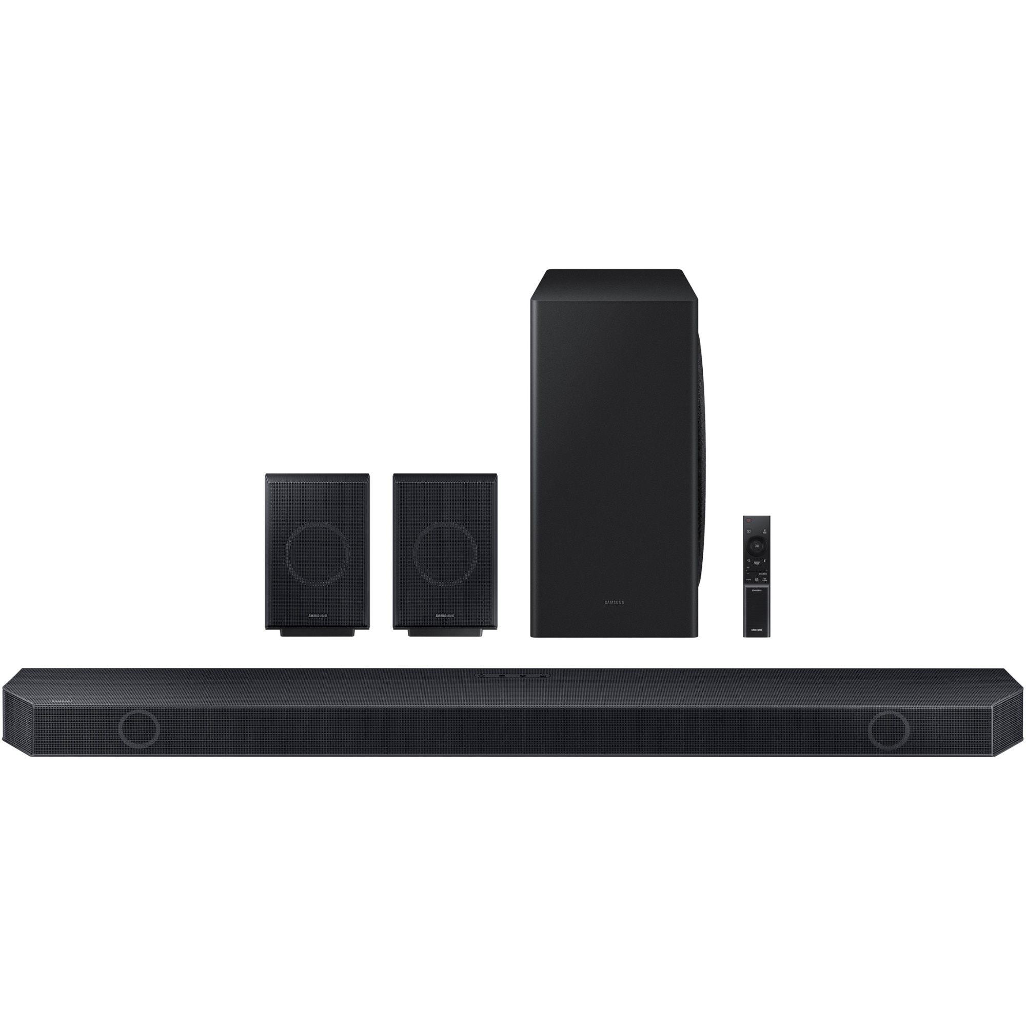 Soundbar Samsung HW-Q930D, 9.1.4, 540W, Bluetooth, Wi-Fi, Subwoofer wireless, Dolby Atmos, Negru titan