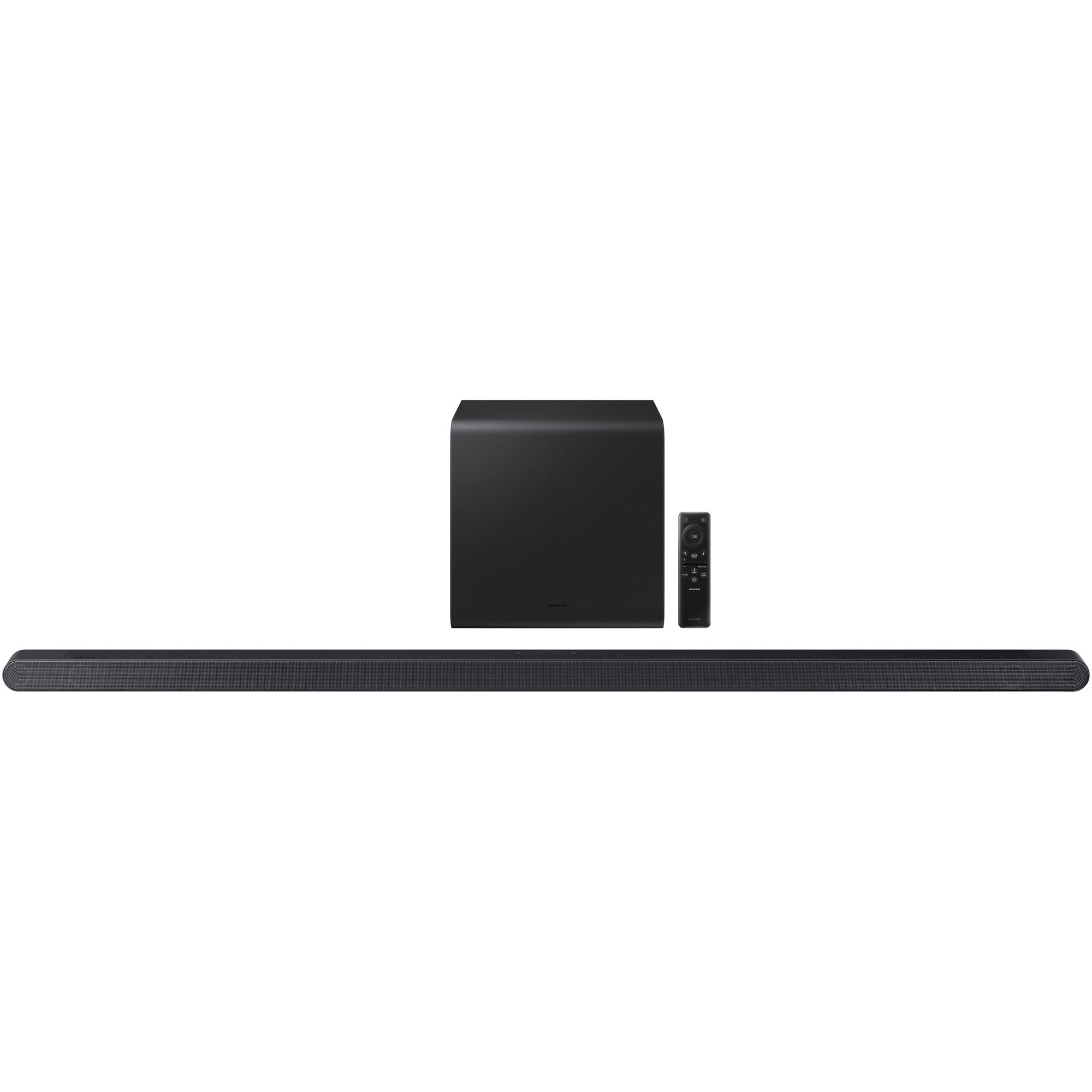 Soundbar Samsung HW-S800D, 3.1.2, 330W, Bluetooth, Wi-Fi, Subwoofer wireless, Dolby Atmos, Negru titan