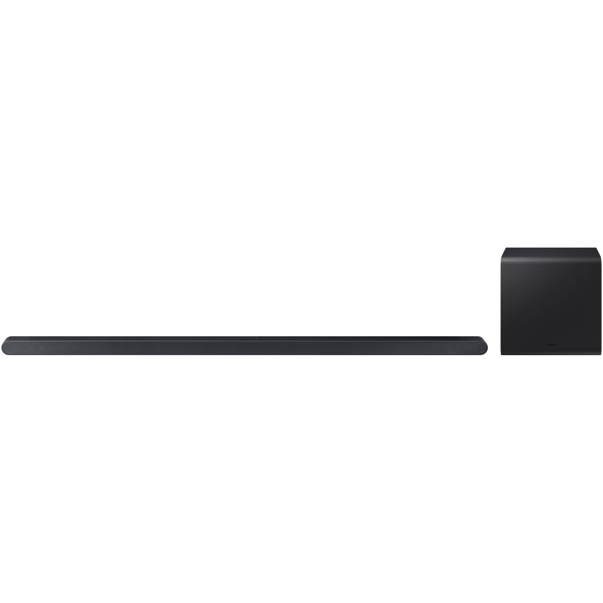 Soundbar Samsung HW-S800D, 3.1.2, 330W, Bluetooth, Wi-Fi, Subwoofer wireless, Dolby Atmos, Negru titan