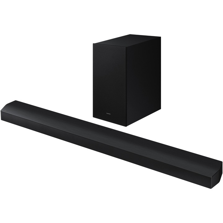 Soundbar Samsung HW-B750D, 5.1, 400W, Bluetooth, Безжичен субуфер, Dolby Digital, Черен