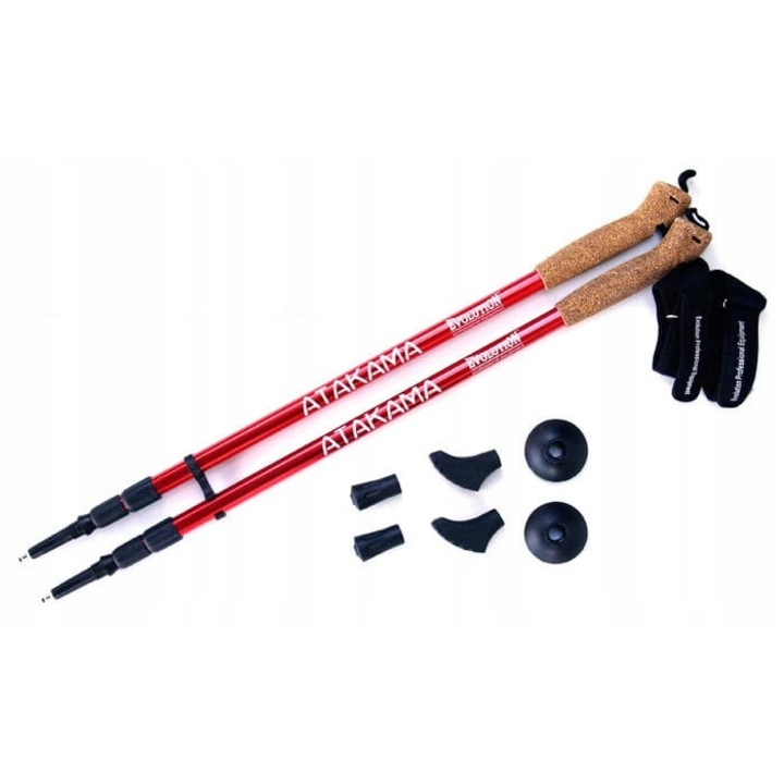 Nordic Walking Evolution rudak, alumínium, 67-135 cm, többszínű