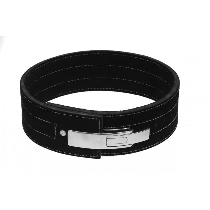 Evolution Power+ testépítő öv, természetes bőr, szélessége 9,5 cm, L