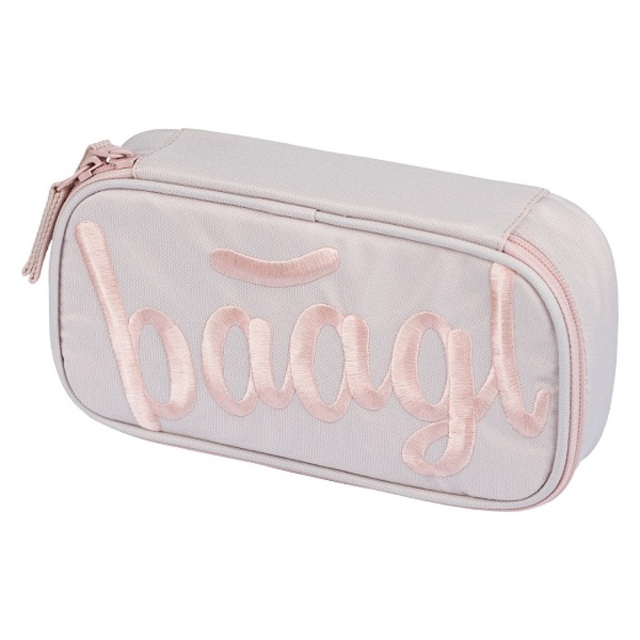 BAAGL ovális tolltartó XL-es - Creamy