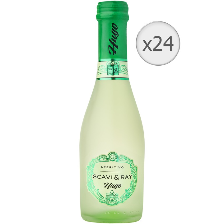 Aperitiv Scavi & Ray Hugo Piccolo, 24 x 0.20l