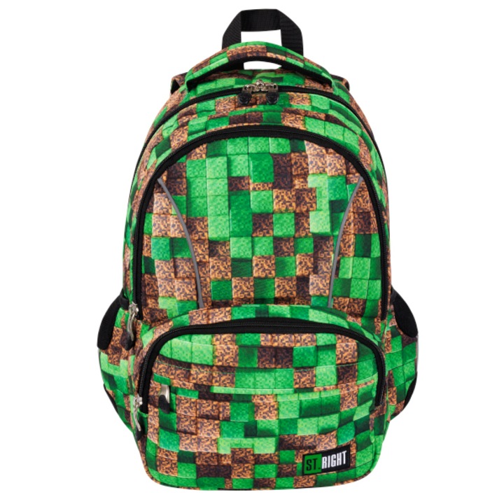 St. Right anatómiai iskolatáska, hátizsák 2 rekeszes - Pixel Cubes