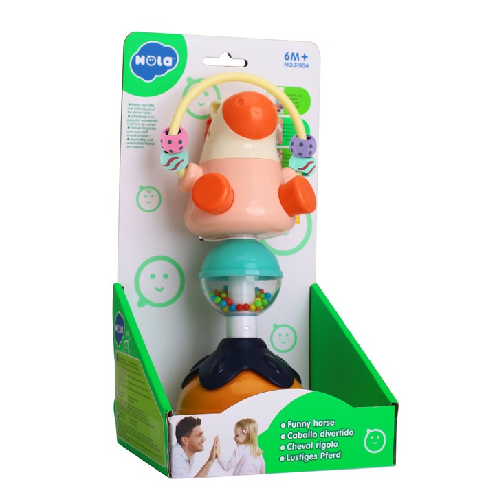 Jucarie bebelusi Hola - Calut cu ventuza