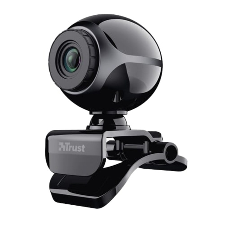 Уеб Камера Trust Exis, 0.3 MP, 640 X 480 Пиксела, USB 2.0, Черен