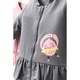 Vékony gyerekkabát Monster, Tongs baby, Grey, 18-24 hónapos korig