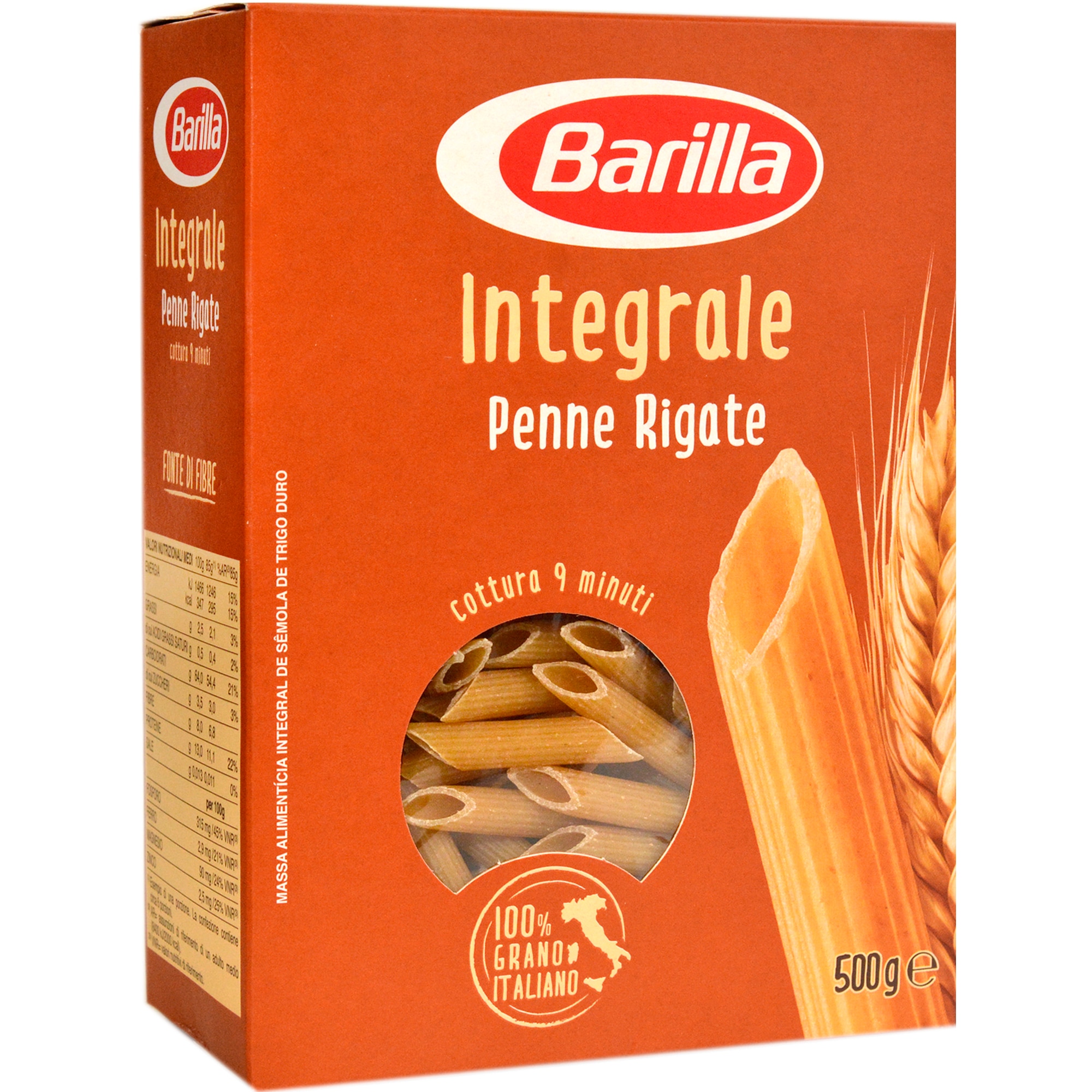 Paste integrale Penne Rigate 500g Barilla - eMAG.ro