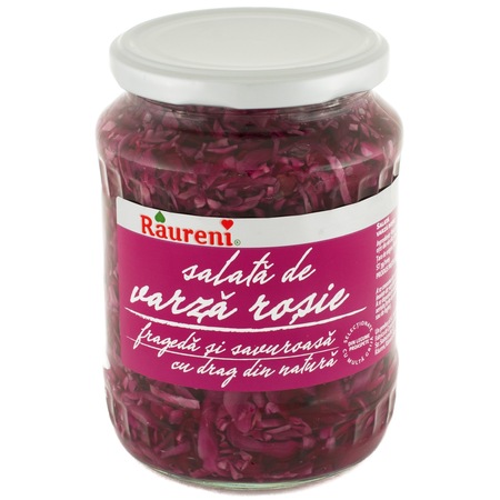 Salata De Varza Rosie 680g Raureni Emag Ro