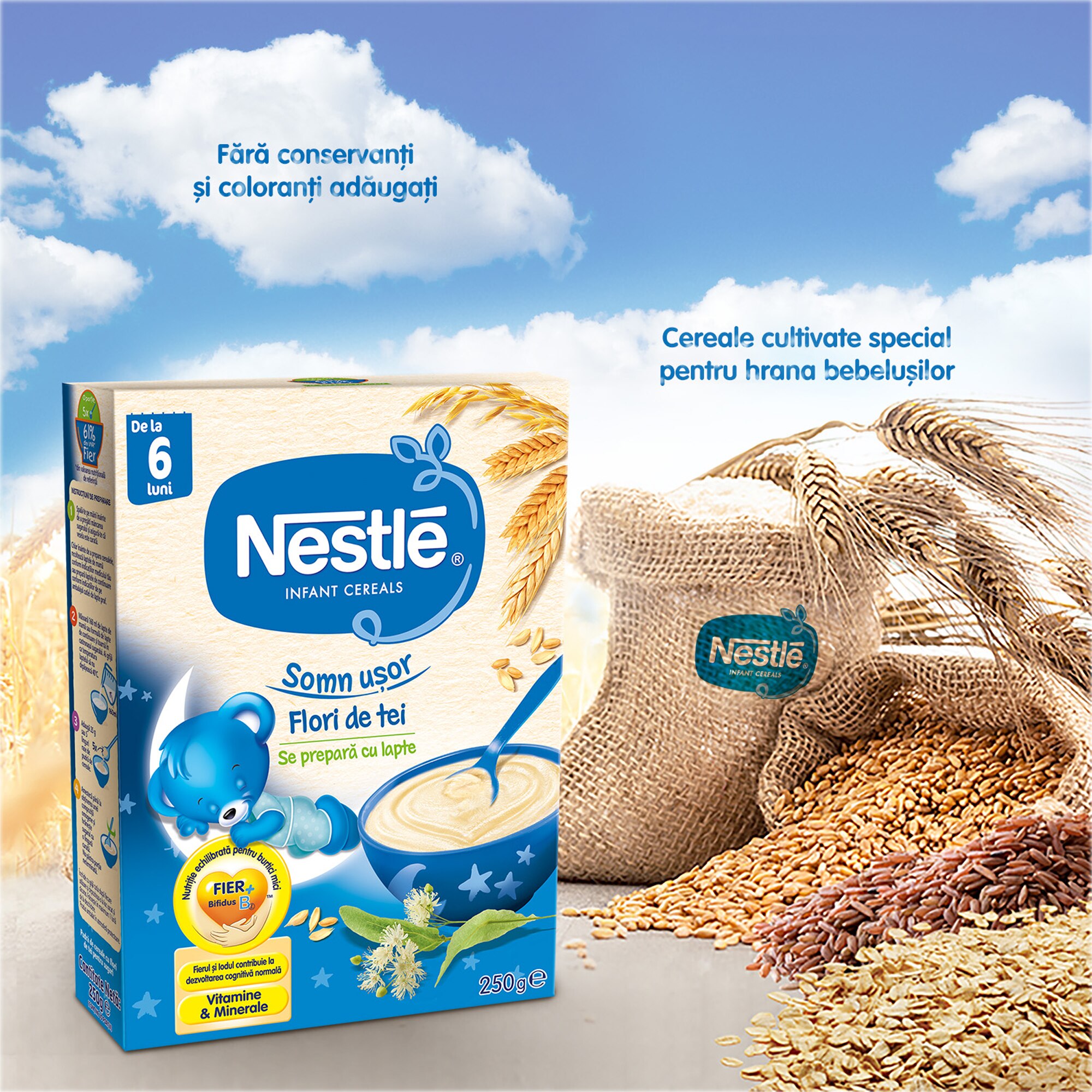 Cereale Somn Usor Cu Flori De Tei De La 6 Luni 250g Nestle Emag Ro