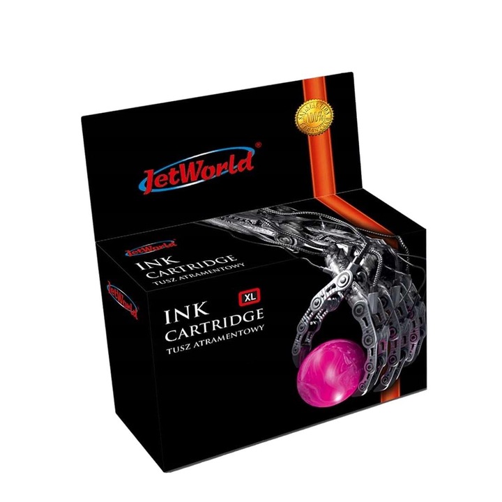 Cartus imprimanta inkjet JetWorld CLI581M XXL, magenta, compatibil Canon PIXMA