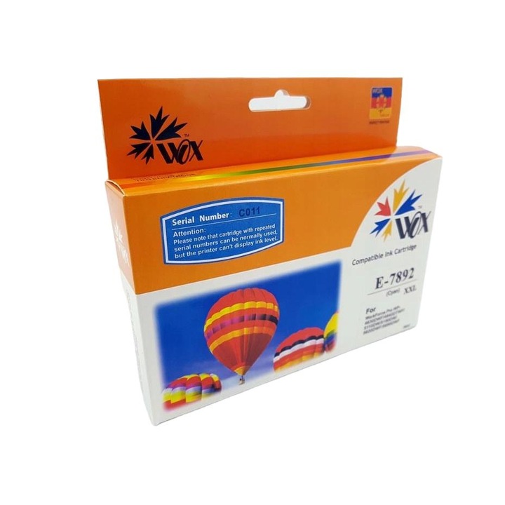 Epson T7892 tintapatron cyan ORINK