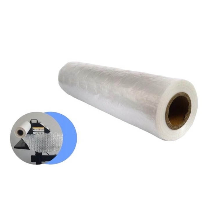 Rola pentru folie cu bule, 40x32cm, 300m, 18mic, multicolor