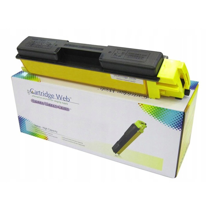 Cartus toner Cartridge Web galben, compatibil OLIVETTI P2026, 5000 pagini