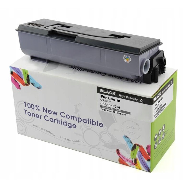 Cartus Toner Cartridge Web pentru OLIVETTI D-Color P226, negru, 12000 pagini
