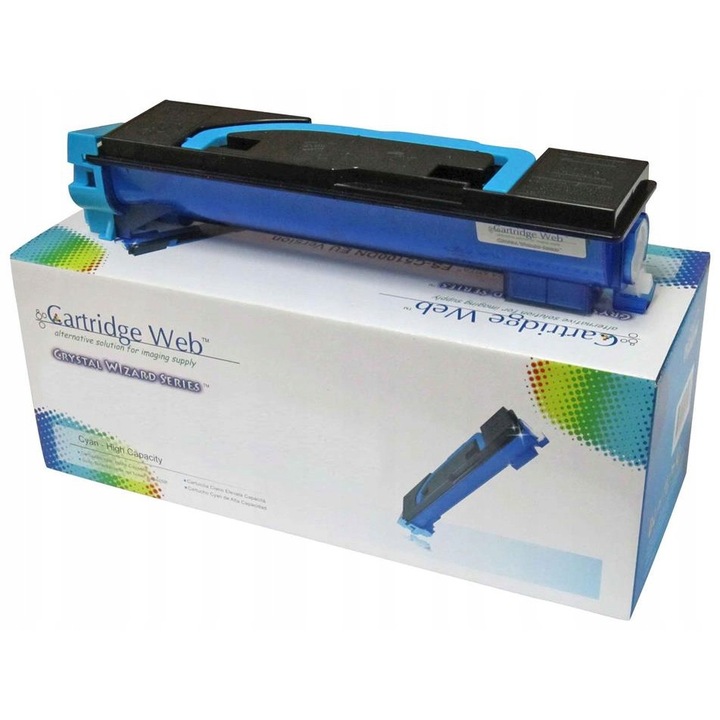 Cartus toner Cartridge Web Cyan pentru UTAX 3626, 10000 pagini