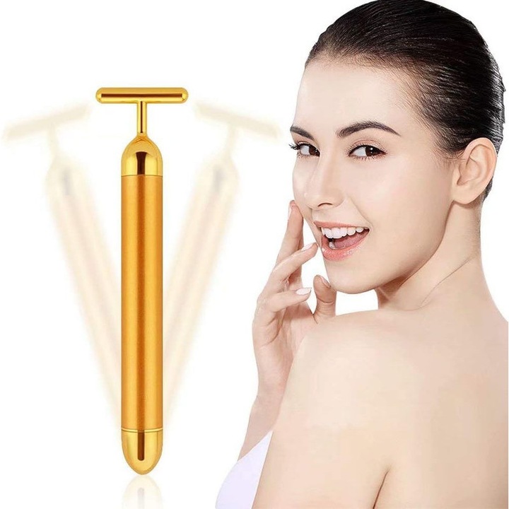 Arcmasszázs rúd vibrációval, arany