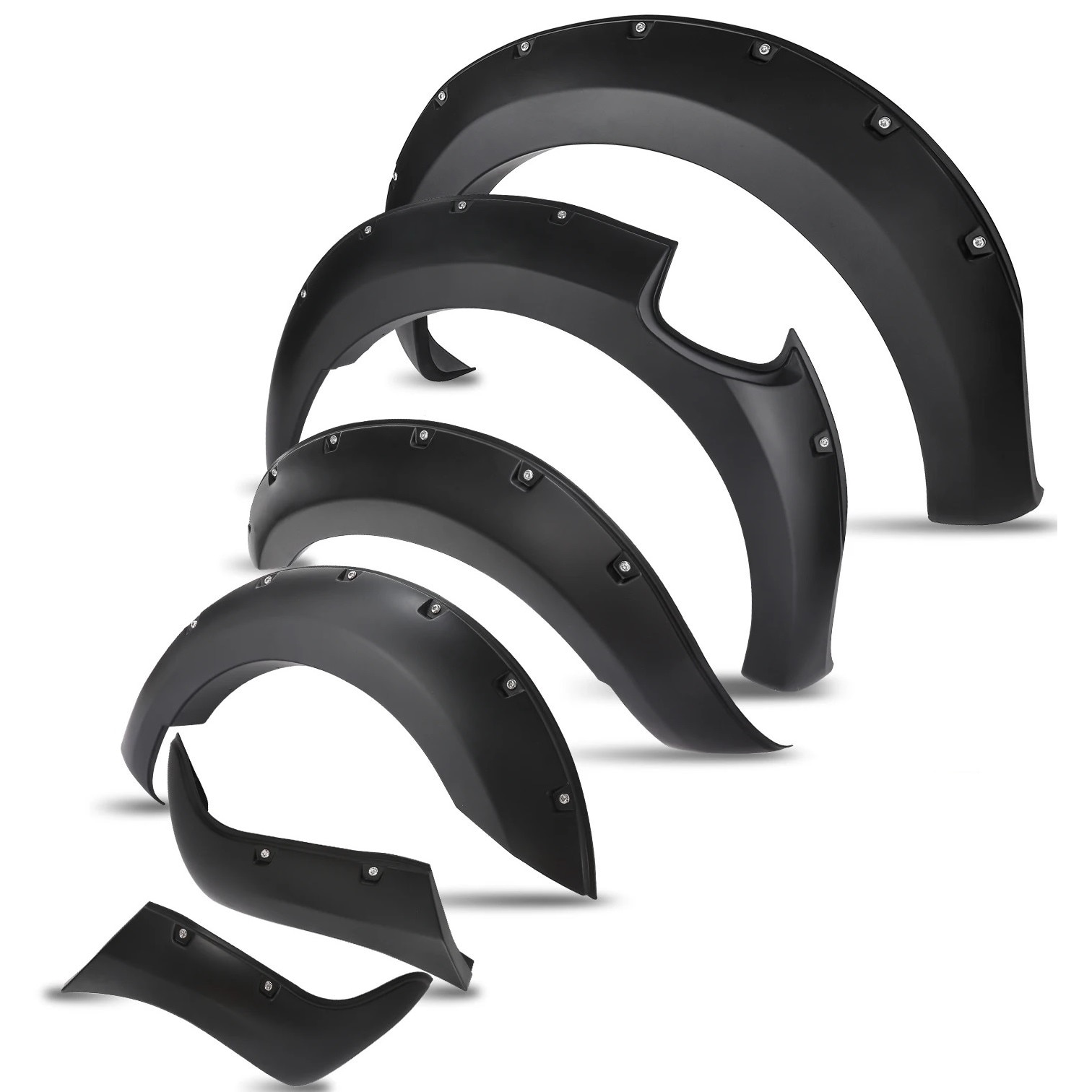 その他 A.I.R. (Anti-Intruder Ranger) Aparatori aripa overfender pentru Ford Ranger T6 Double Cab 4