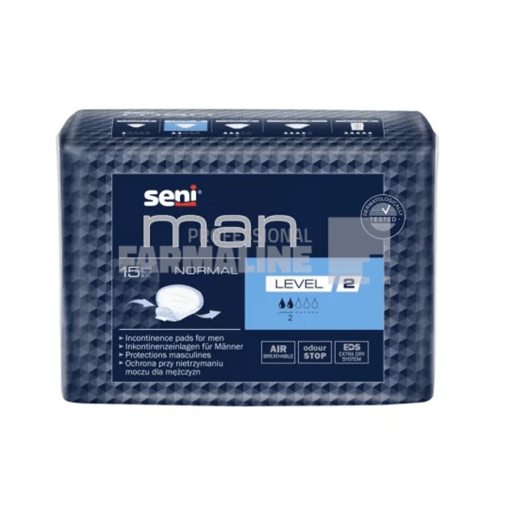 Absorbante Seni Man numarul 2, pentru incontinenta urinara, 45 buc