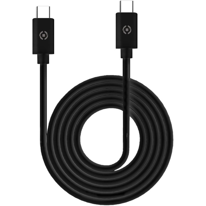 Cablu de date Celly, TypeC-TypeC, PowerDelivery 60W, 3 metri