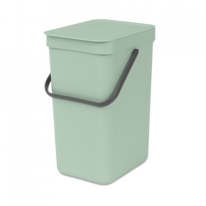 Cos de gunoi pentru colectare separata Brabantia Sort&Go 12L, Jade Green 1005512