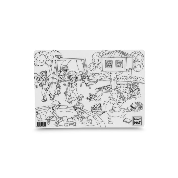 Plansa Funny Mat - loc de joaca, 25x35cm