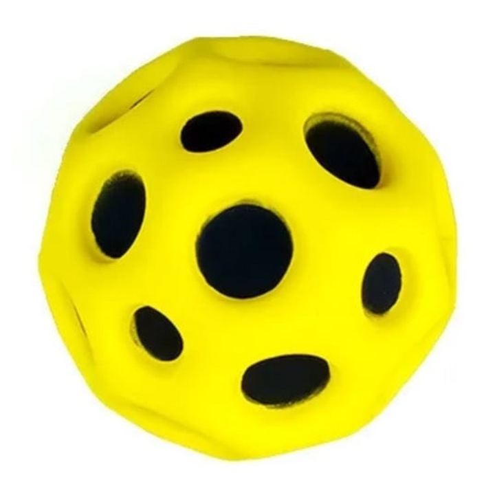 Minge Saltareata, Super Space Ball, galben, 7 cm