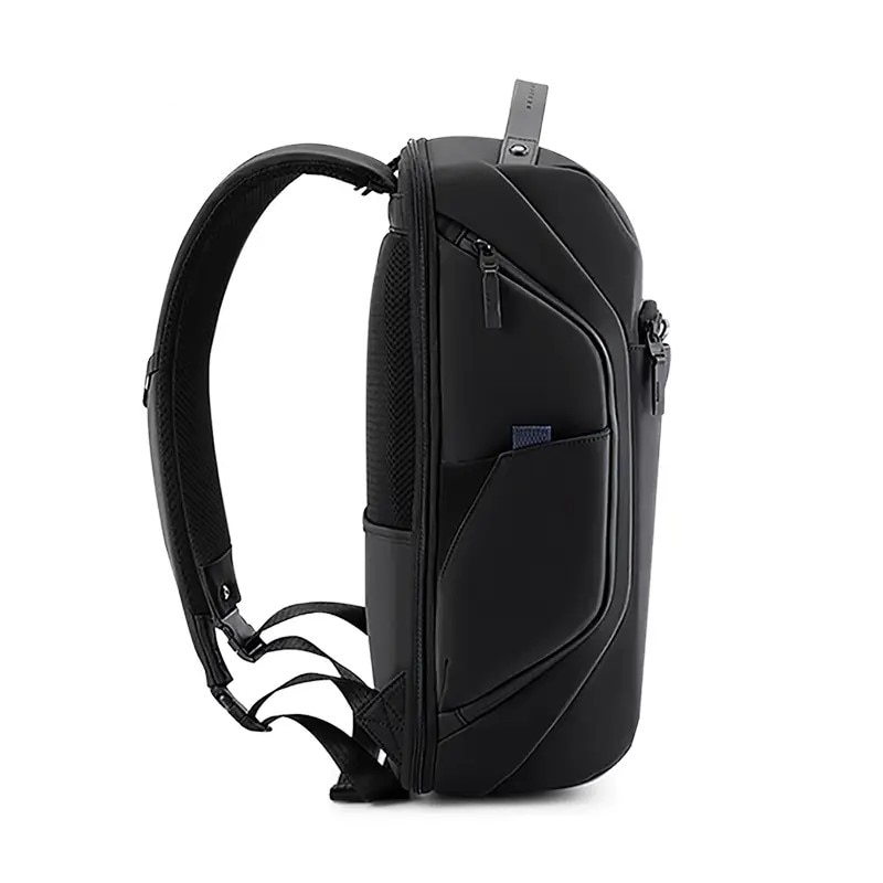 Rucsac laptop 15.6", business, impermeabil, cu port incarcare USB, KINGSONS, 30x22x50 cm, Negru