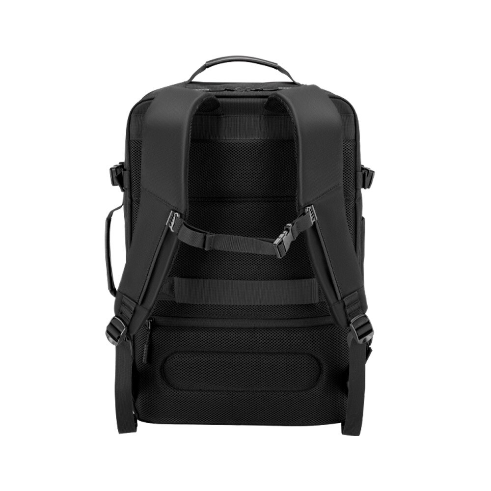 Rucsac laptop 17", pentru calatorii, expandabil pana la 42 L, cu port de incarcare USB, VGOAL, 33x24/29x52 cm, Negru