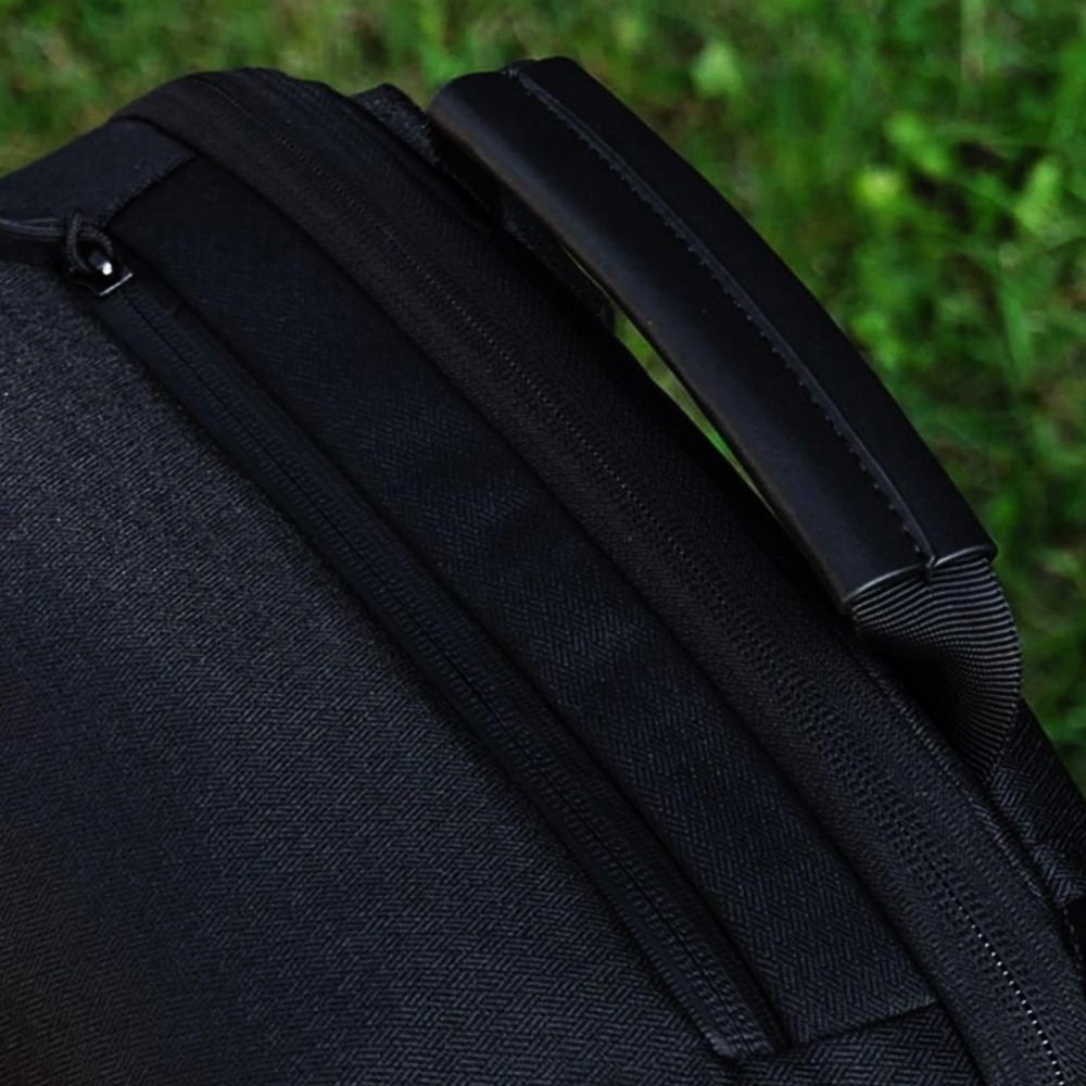 Geanta Ace S pentru Laptop 15.6”, OPTIM SOLUTION, Multi-pockets Rucsac, Universal, Ultra Protectie 2 in 1, Waterproof, High-Load Capacity, Interior Captusit, Negru