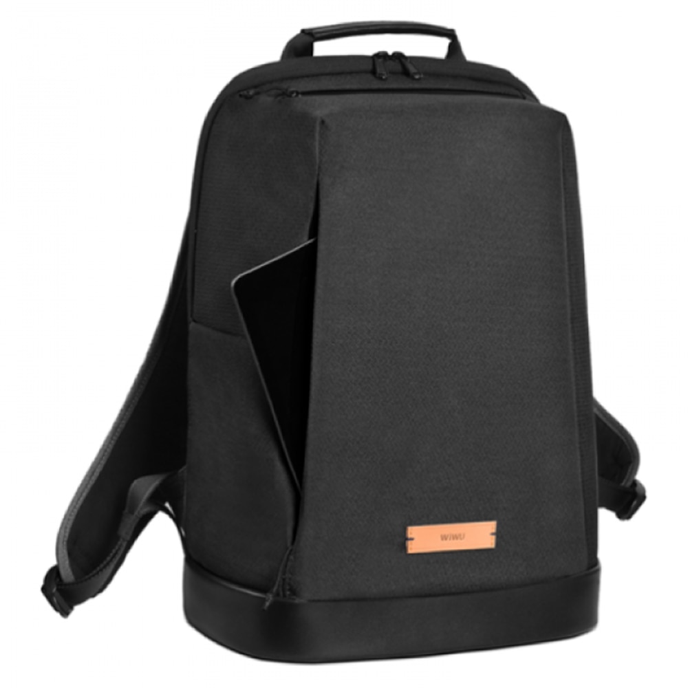 Geanta Ace S pentru Laptop 15.6”, OPTIM SOLUTION, Multi-pockets Rucsac, Universal, Ultra Protectie 2 in 1, Waterproof, High-Load Capacity, Interior Captusit, Negru