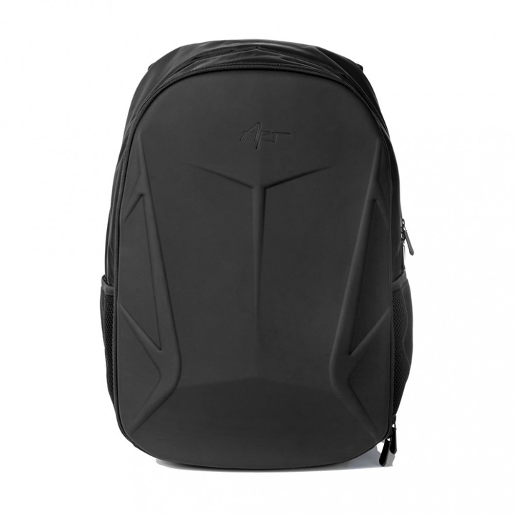 Rucsac Bulk pentru Laptop 15.6”, OPTIM SOLUTION, Multi-pockets, Carcasa Tare, YKK Zipper, Universal, Waterproof, Poliester 300D, High-Load Capacity, Negru