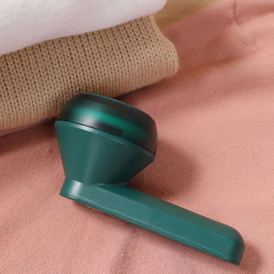 Aparat de Curatat Scame, PRINTERY, Reincarcabil prin USB, Rotire a lamei de 8800 rotatii/min, Perie si Cablu Incarcare Incluse, Verde