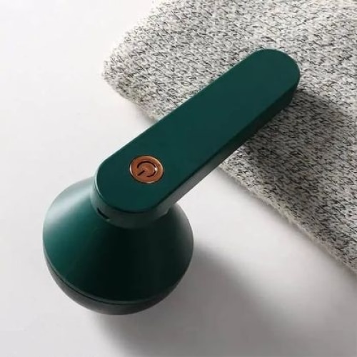 Aparat de Curatat Scame, PRINTERY, Reincarcabil prin USB, Rotire a lamei de 8800 rotatii/min, Perie si Cablu Incarcare Incluse, Verde