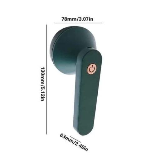 Aparat de Curatat Scame, PRINTERY, Reincarcabil prin USB, Rotire a lamei de 8800 rotatii/min, Perie si Cablu Incarcare Incluse, Verde